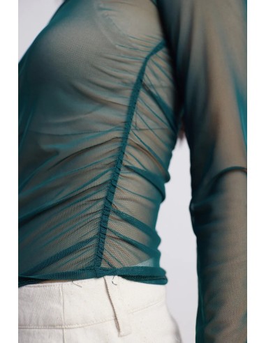 24COLOURS blouse green - 12247b