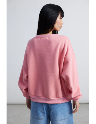 24COLOURS Swwatshirt Pink- 50800a