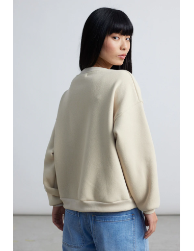 24COLOURS Sweatshirt White- 50800b