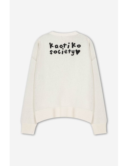 Angel Punk Ivory Sweater- AP006-01-1910