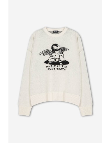 Angel Punk Ivory Sweater- AP006-01-1910