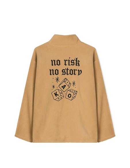 Kaotiko Unisex Polar Fleece No Risk - AP075-01-G002