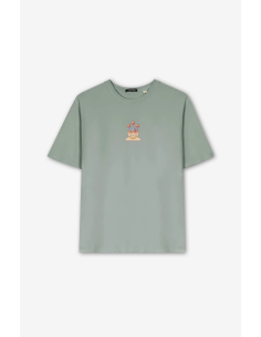 Washed Nairobi Light Green T-shirt- AP016-01-G002