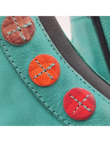 CHACAL 6419 Incobuck Δέρμα Τιρκουάζ...