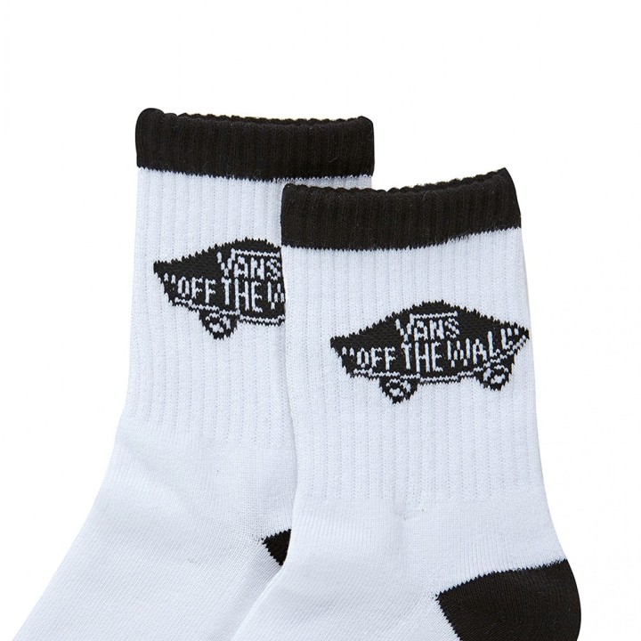 Vans Art Half Crew White/Black Socks - VN0A45GNYB21