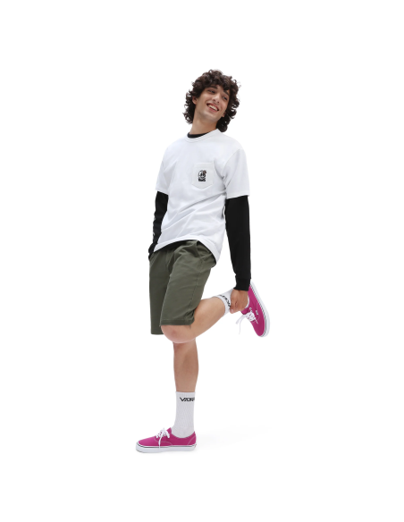 Vans Off The Wall Graphic Pocket T-shirt White- VN0A5KGCYSM