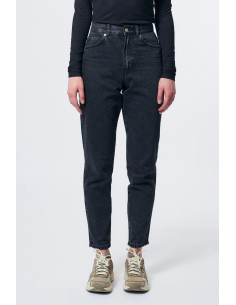 Dr Denim Nora Retro Black Pants- 1430113A58