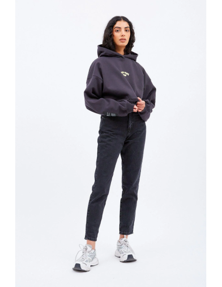 Dr Denim Nora Retro Black Pants- 1430113A58