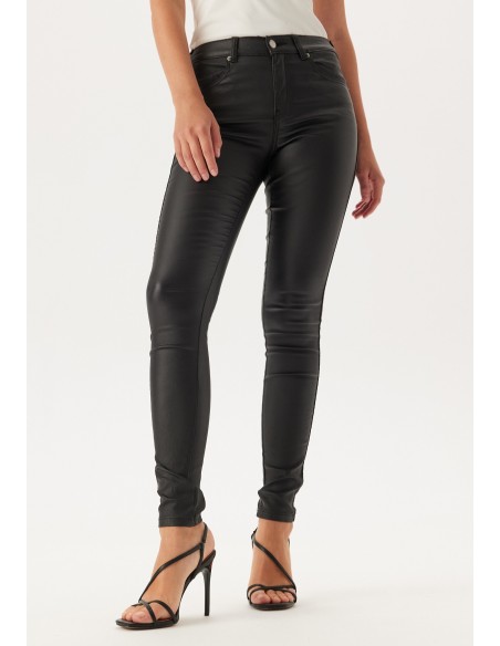 Dr Denim Lexy  A09 Black Metal Pants -1920101