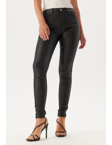 Dr Denim Lexy  A09 Black Metal Pants...