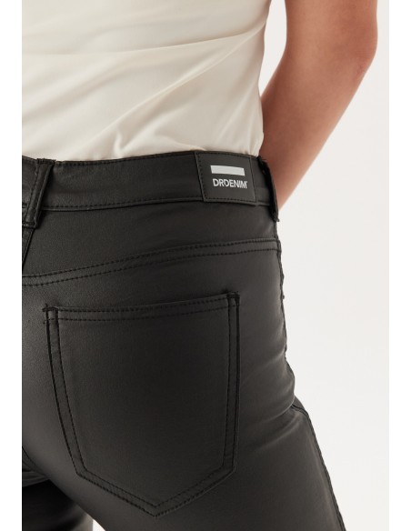 Dr Denim Lexy  A09 Black Metal Pants -1920101