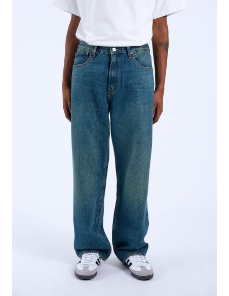 Dr Denim Omar K99 Stream Mid Greenish Pants-2110102K99