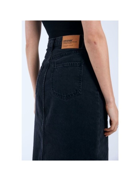 Dr Denim Myra Skirt 114 Black Used -2420102114