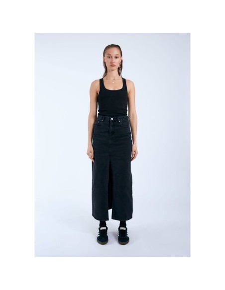 Dr Denim Myra Skirt 114 Black Used -2420102114