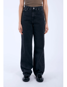 Dr Denim Donna Retro Black Pants- 2230101A58 2