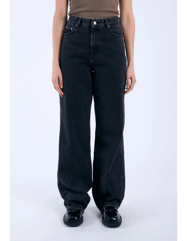 Dr Denim Donna Retro Black Pants-...