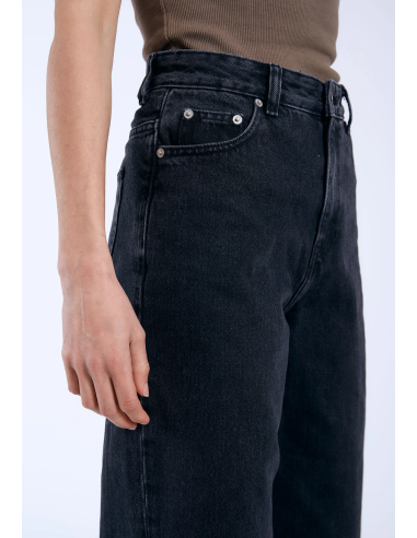 Dr Denim Donna Retro Black Pants-...