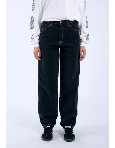 Dr Denim Faye Worker K92 Black Used...