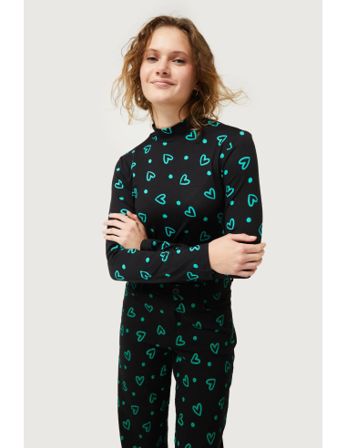 Compania Fantastica Green Heart Top -...