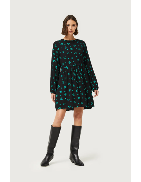 Compania Fantastica Short Green Hear Dress - 43C/40000