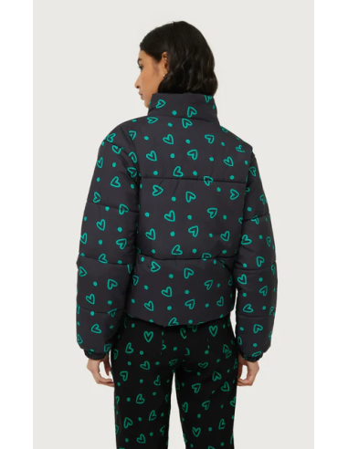 Compania Fantastica Coat Green Hear-...