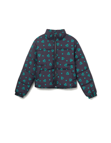 Compania Fantastica Coat Green Hear-...