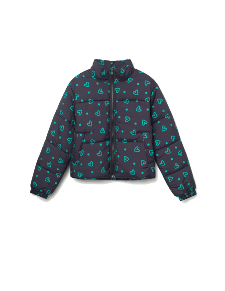 Compania Fantastica Coat Green Hear- 43C/11083