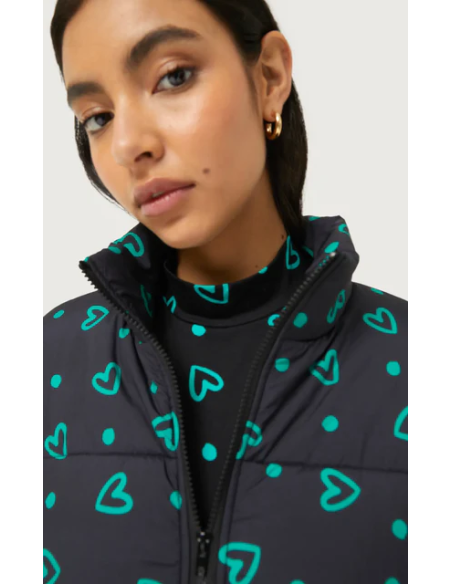 Compania Fantastica Coat Green Hear- 43C/11083