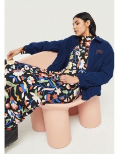 Compania Fantastica Long Dress Mixed Big- 43C/12001 2