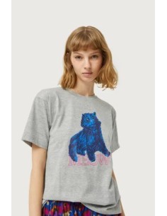 Compania Fantastica Grey Cat T-Shirt - 43C/42002