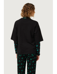 Compania Fantastica Black T-Shirt - 43C/42004 2