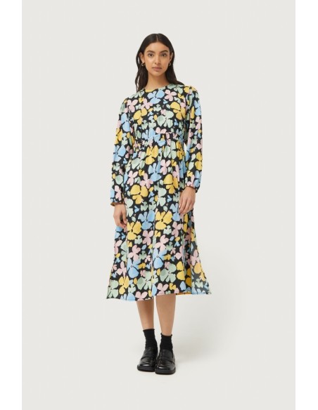 Compania Fantastica Midi Dress Hyacintus - 43C/43000