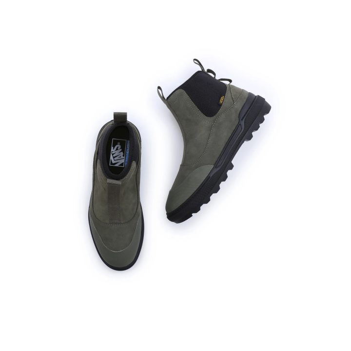 UA COLFAX - Platform ankle boots olive/black-VN0A5HFABIQ1