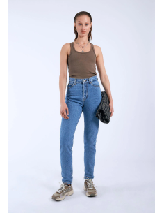 Dr Denim Nora  K82 Stream Sky Retro Pants- 2020103