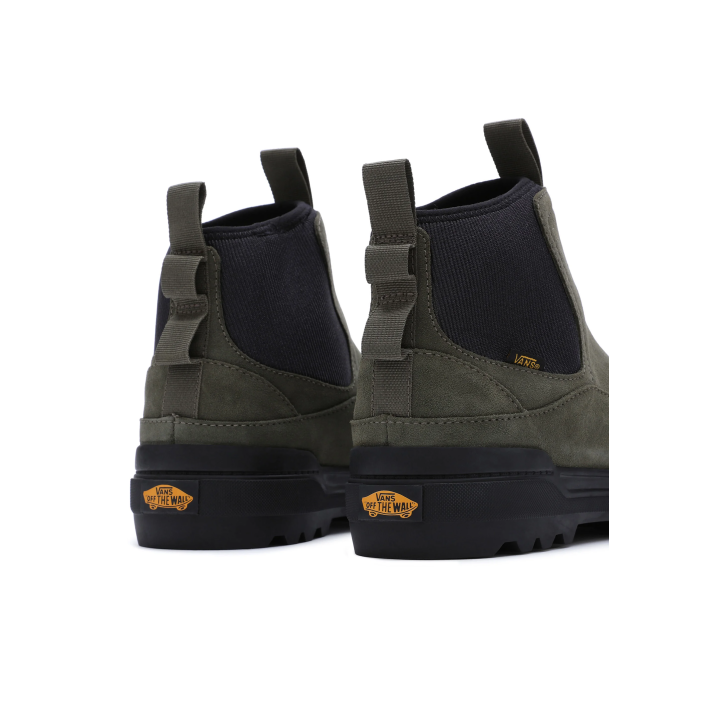 UA COLFAX - Platform ankle boots olive/black-VN0A5HFABIQ1