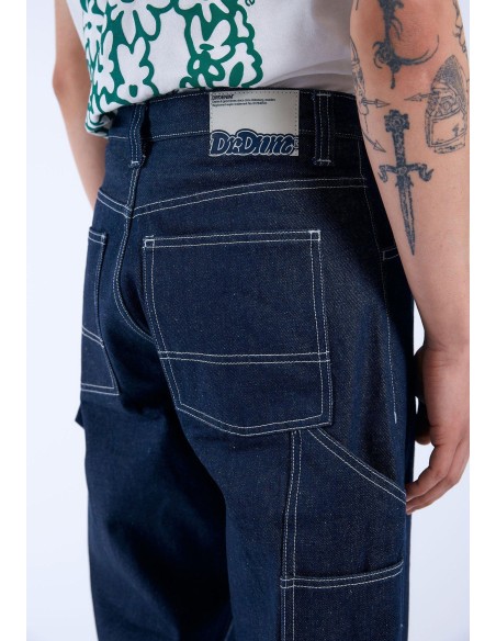 Dr Denim Ανδρικό Τζιν Παντελόνι Colt Worker Pants - Stream Raw - 2230102V27