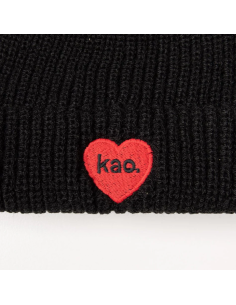 Black Heart Red Kao Baseball Cap - AP003-01-1800 2