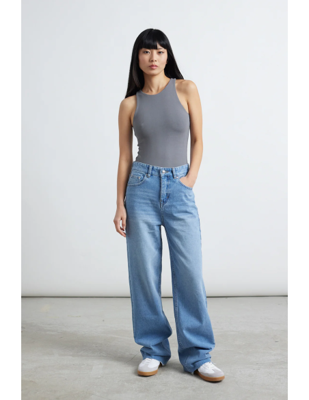 24COLOURS  Jean Pants Light Blue - 80370