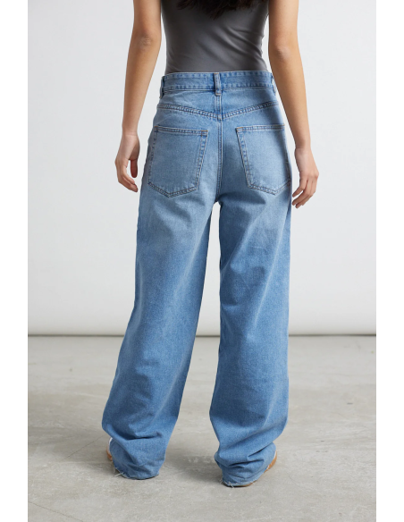 24COLOURS  Jean Pants Light Blue - 80370