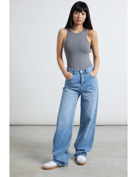 24COLOURS  Jean Pants Light Blue - 80370