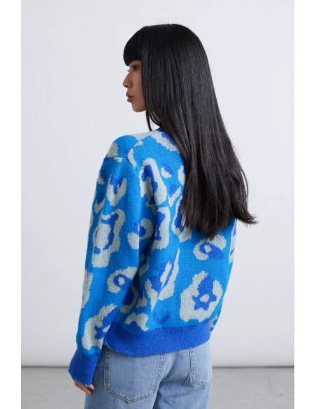 24COLOURS Sweater Blue - 41164b