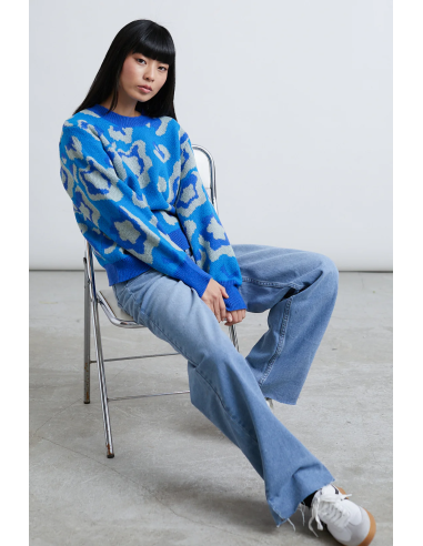 24COLOURS Sweater Blue - 41164b