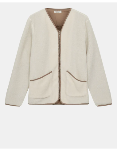 AKANDERS PILE CARDIGAN - TOFU- 901783