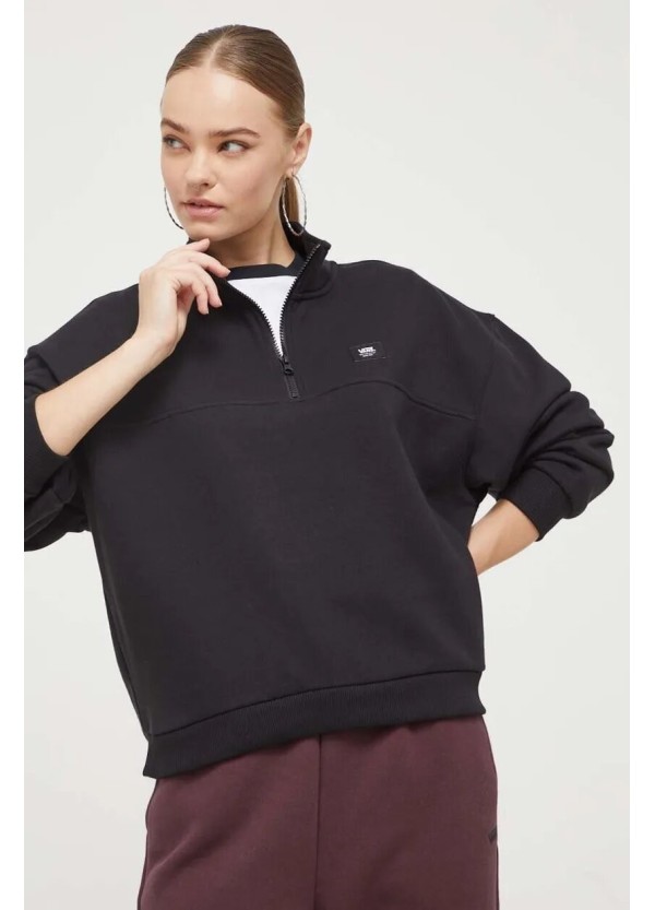 Leighton Mock Neck Flee MSCA BLA