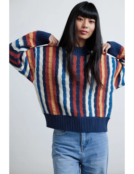 24COLOURS Pullover bunt - 41160