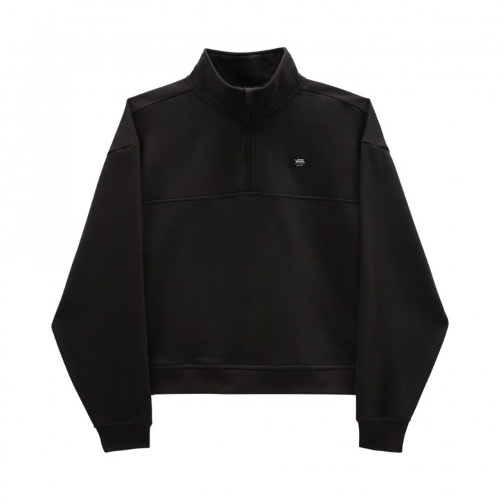 Leighton Mock Neck Flee MSCA BLA
