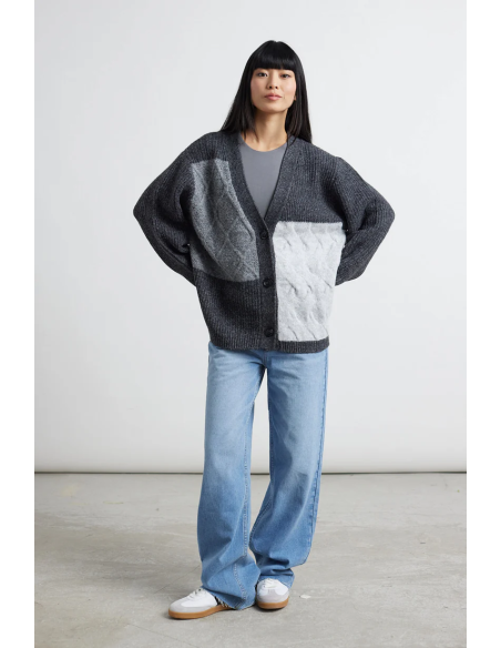 24COLOURS Cardigan made from recycled polyester - 41153