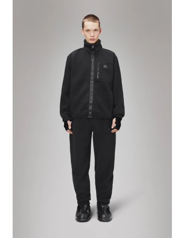 RAINS Yermo Fleece Jacket Black - 19000