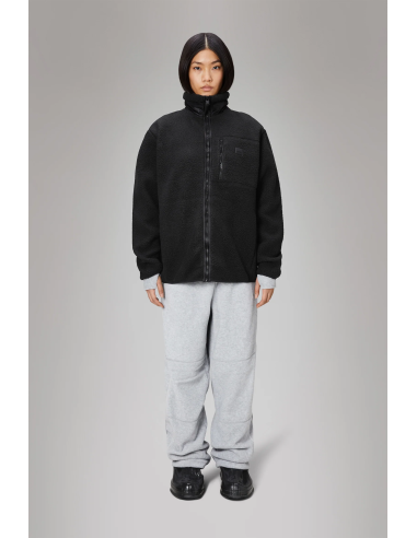 RAINS Yermo Fleece Jacket Black - 19000