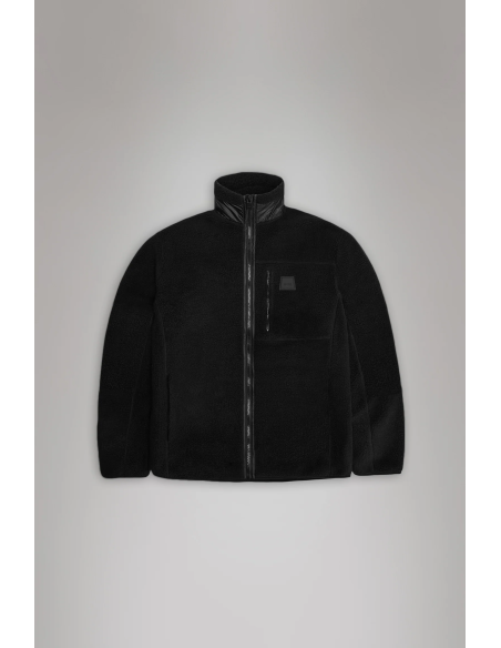RAINS Yermo Fleece Jacket Black - 19000